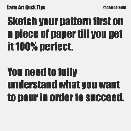 Latte Art Quick Tips #002